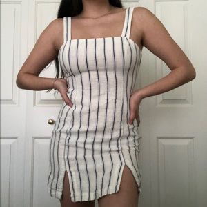 striped summer dress